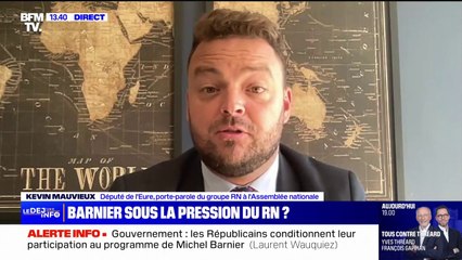 Kévin Mauvieux (RN): "Il m'apparaît essentiel que le Premier ministre s'entretienne avec le RN"