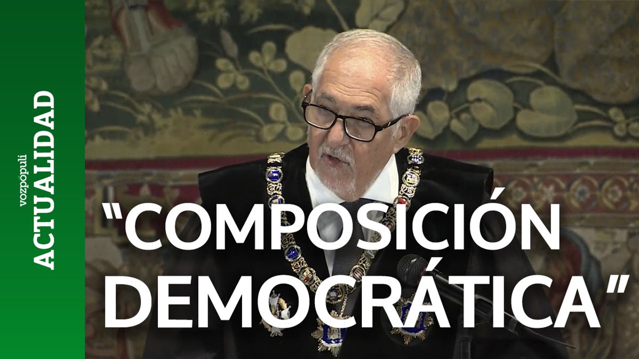 Conde-Pumpido destaca la "composición democrática y plural" en los nombramientos del TC