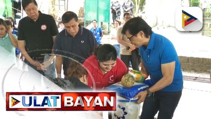DILG at isang private group, namahagi ng tulong sa mga sinalanta ng Bagyong #EntengPH at habagat