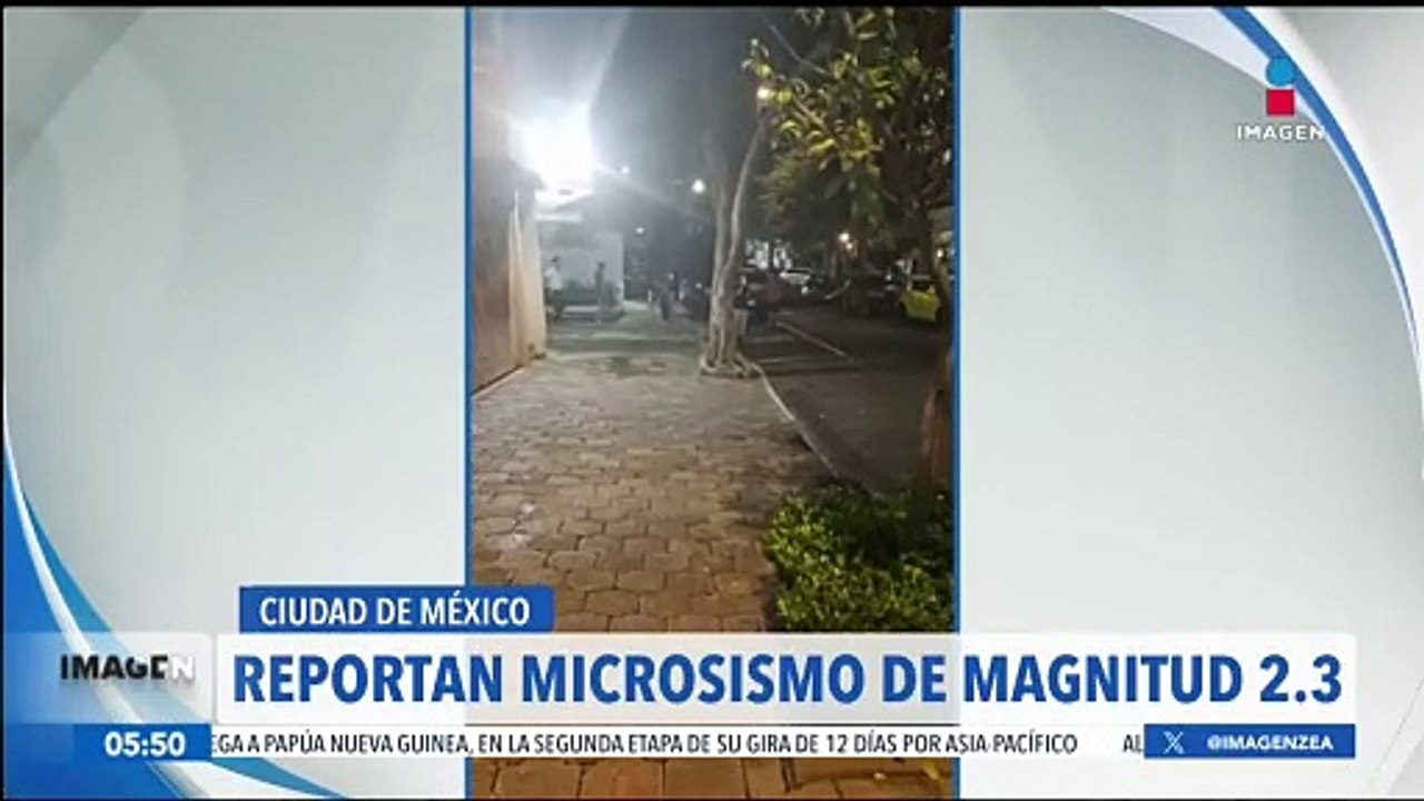 Microsismo de magnitud 2.3 sacude a la alcaldía Benito Juárez, CDMX