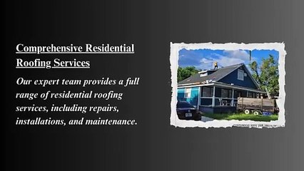 Top Residential Roofing Solutions for Lasting Protection