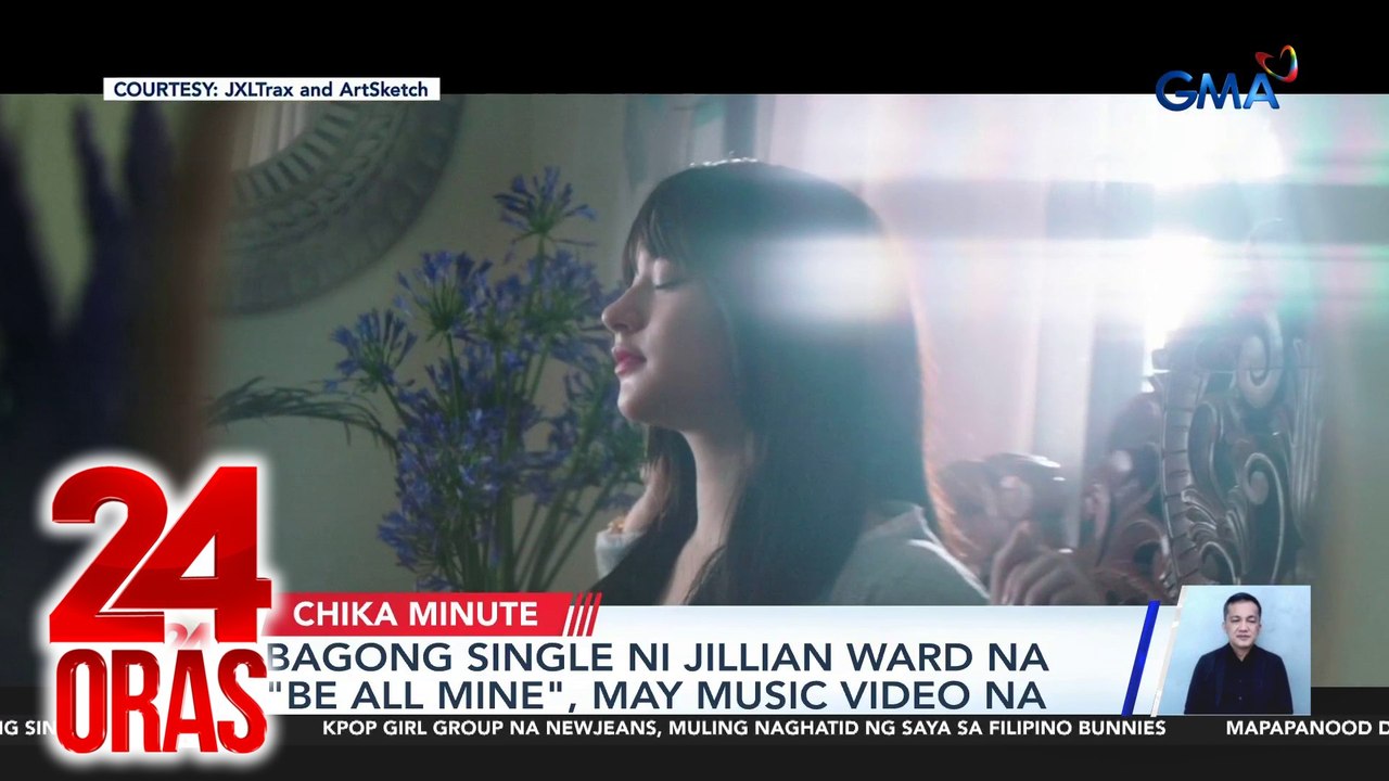 Bagong single ni Jillian Ward na "Be All Mine", may music video na | 24 Oras