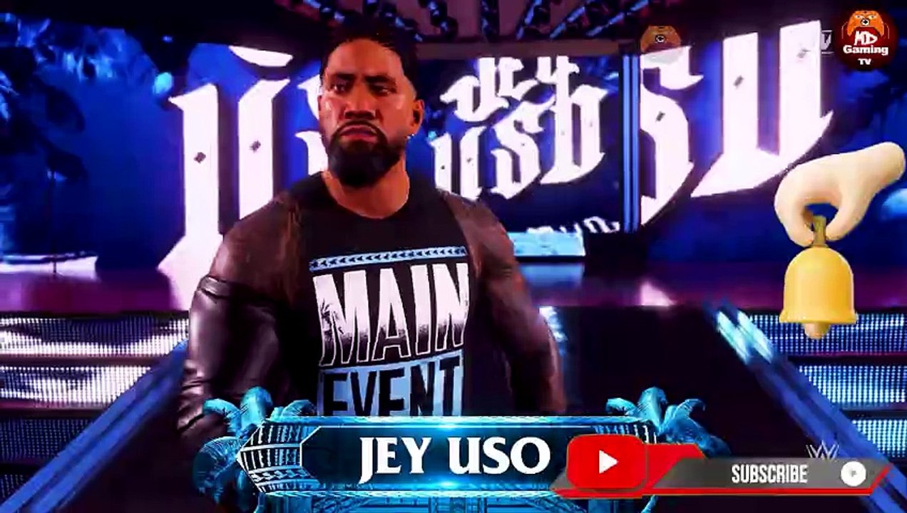 Jey Uso vs. Jimmy Uso Casket Match Gameplay! WWE