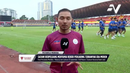 Rekod Safee Sali jadi azimat kepada Safawi Rasid untuk buru gol lawan Lubnan