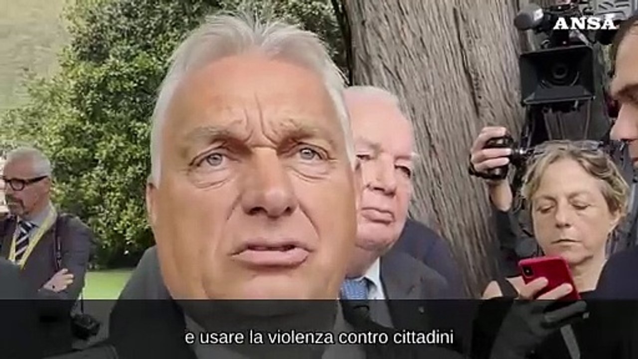 Orban: "Salis al Parlamento Ue e' stile italiano, non ungherese"