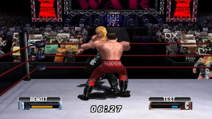 WWF Chris Benoit vs Test Raw 21 February 2000 | WWF No Mercy N64 Nintendo 64