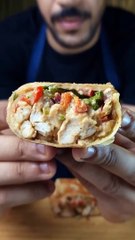 Chicken fajita burritos to tasty recipe  by denasrecipeis