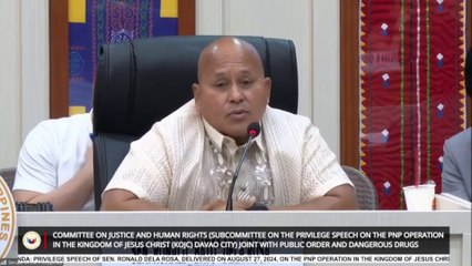 Sen. Dela Rosa's appeal to President Bongbong Marcos regarding PNP's operation in KOJC compound | GMA Integrated News