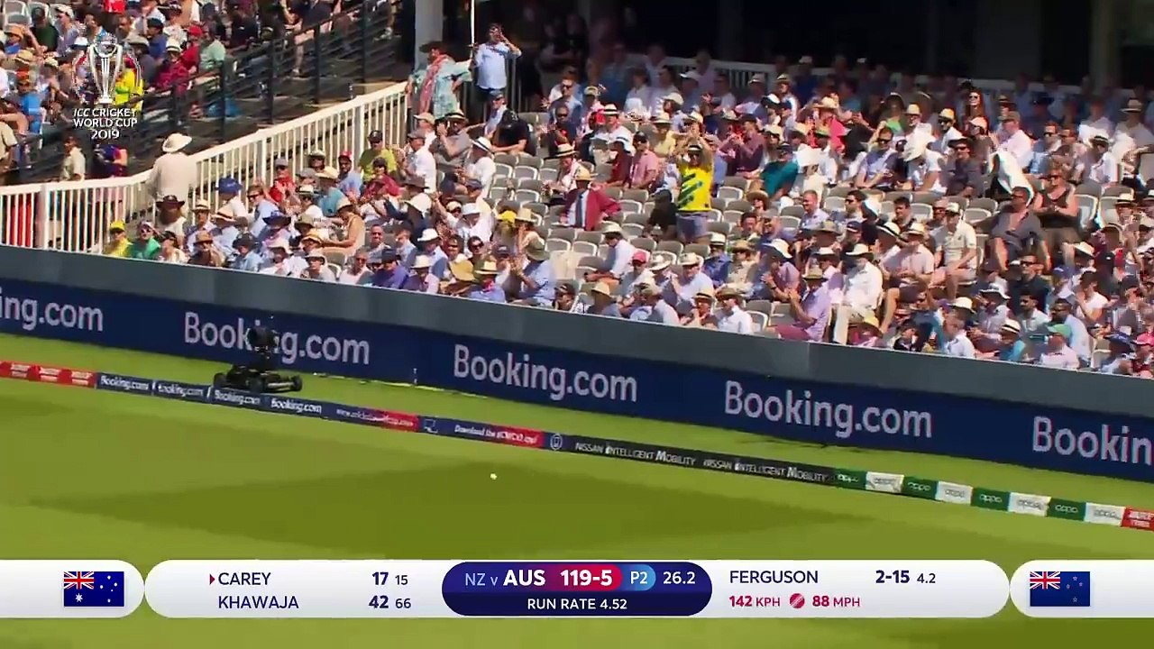 Boult Hat-Trick! - Australia vs New Zealand - Match Highlights - ICC Cricket World Cup 2019