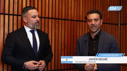 Entrevista Javier Negre - Santiago Abascal - La Derecha Diario