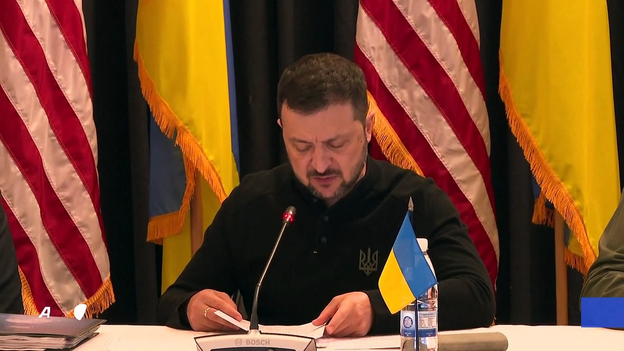 Zelenski reclama "más armas" a sus aliados para frenar a Rusia en Ucrania