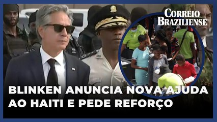 EUA anunciam nova ajuda ao Haiti e pedem mais fundos para força internacional