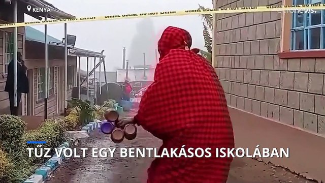 Tűz ütött ki egy kenyai bentlakásos iskolában, több diák meghalt