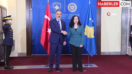 Bakan Fidan, Kosova Cumhurbaşkanı Osmani ile görüştü