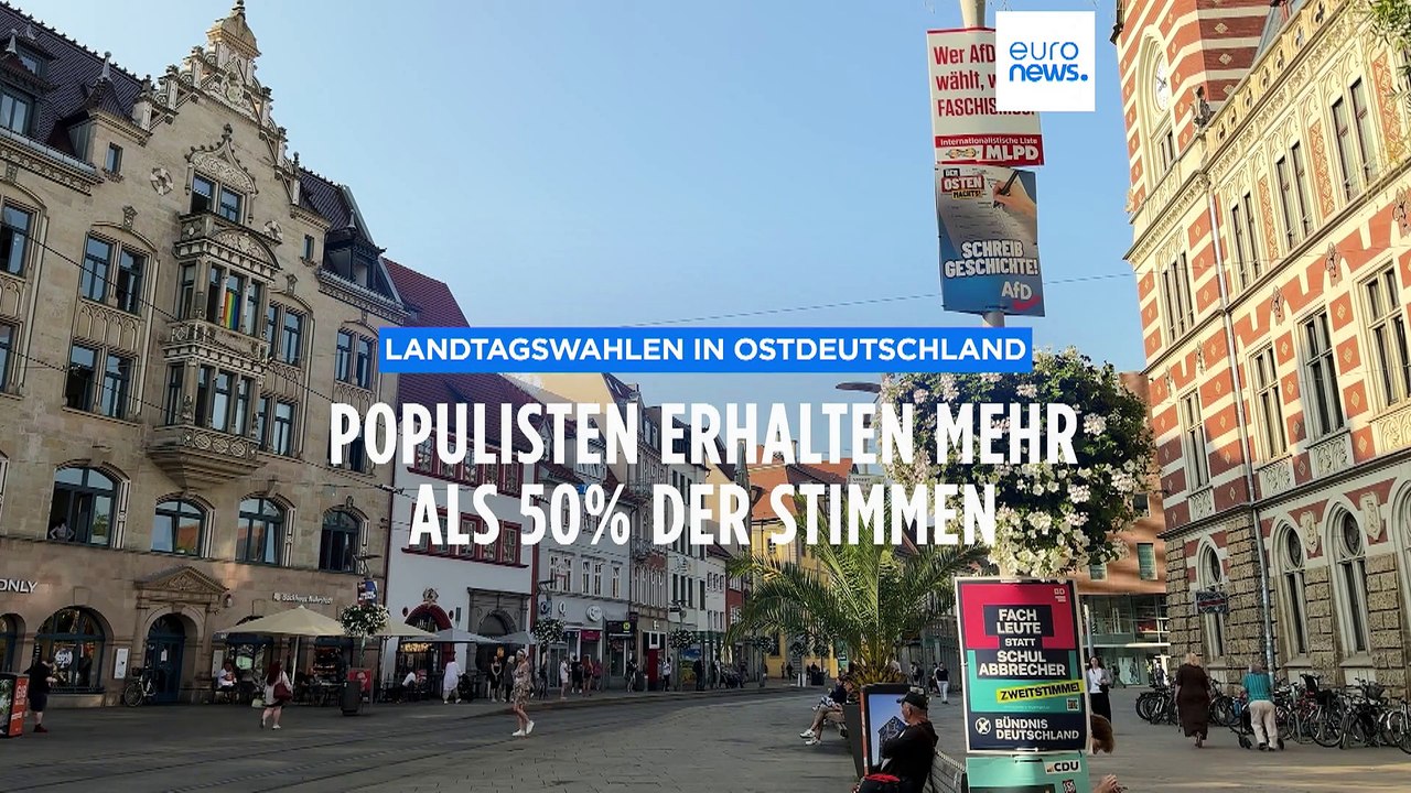 Mehr als 50 % für BSW und AfD: Was bedeutet das für den Osten?