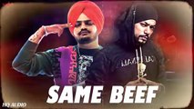 Sidhu Moosewala New Song - Same Beef - Sidhu Moosewala Shot - Sidhu Moosewala latest song - Punjabi (1)