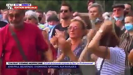 Cómo fue la emotiva despedida de Francia a Jean Paul Belmondo