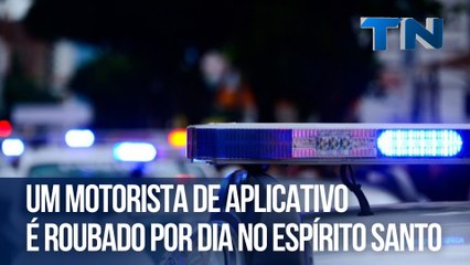 Um motorista de aplicativo é roubado por dia no Espírito Santo