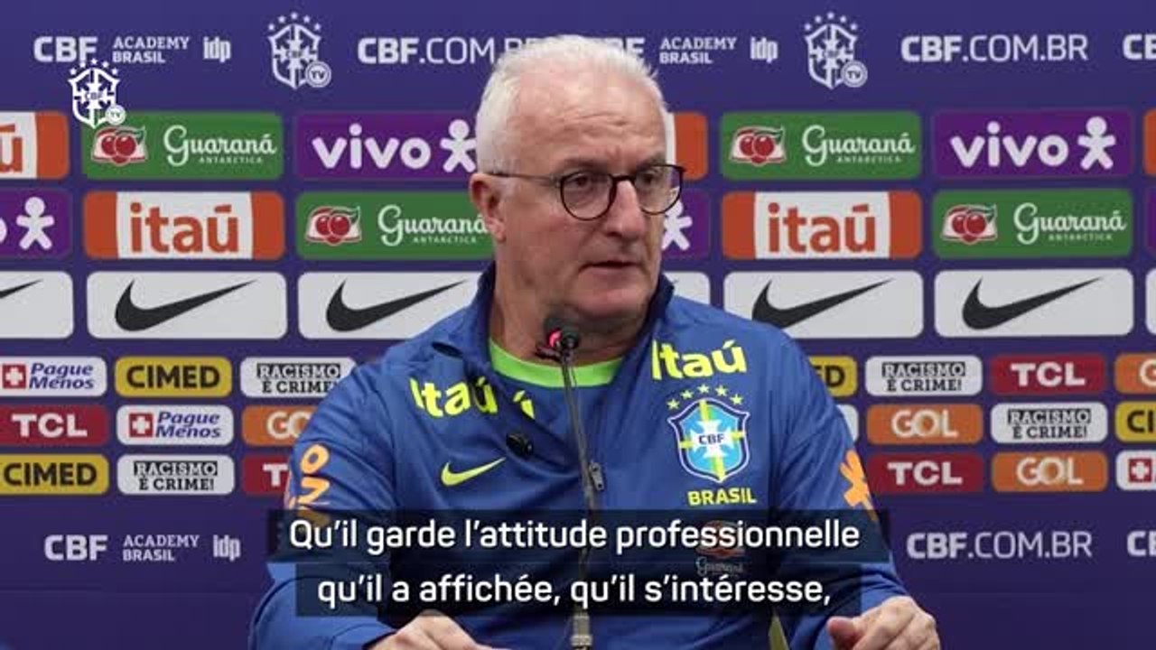 Brésil - Dorival Junior : "Estevão, nouveau Neymar ? Il doit continuer de grandir"