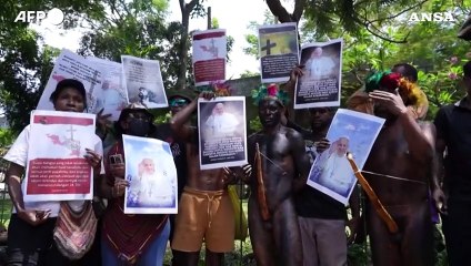 Viaggio del Papa, papuani protestano e chiedono aiuto al pontefice