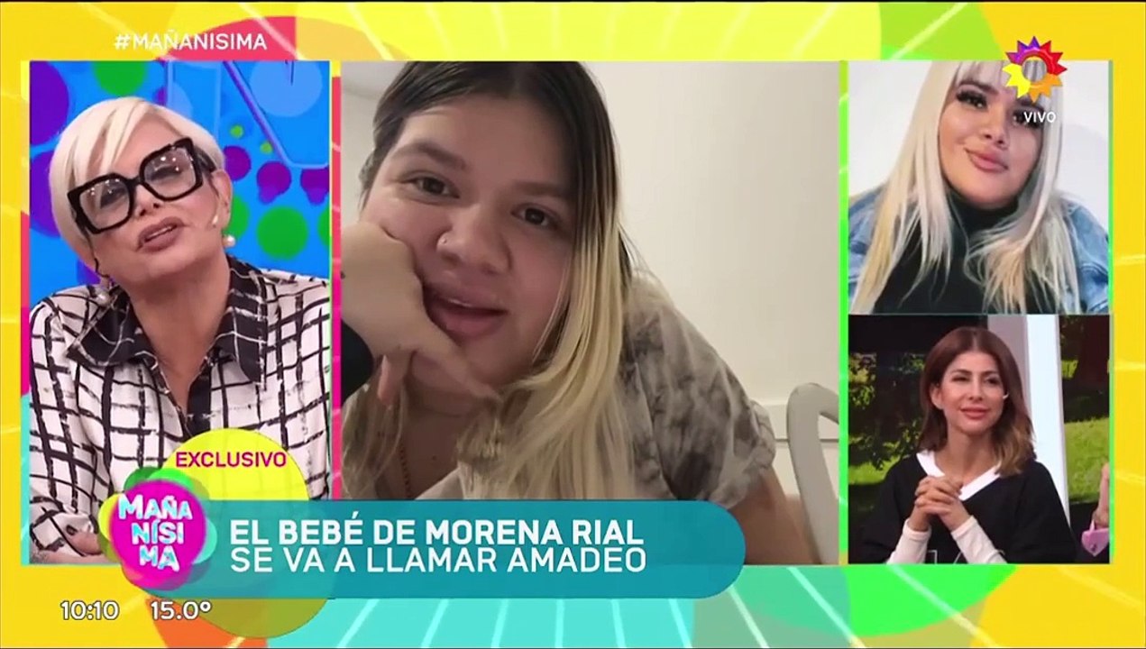 Morena Rial contó cuántos kilos subió durante el embarazo