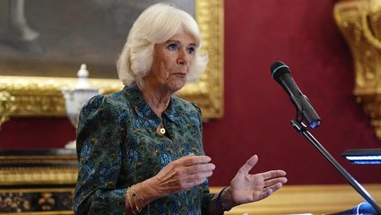 Camilla celebrates ‘joy’ of reading a she marks anniversary of book charity