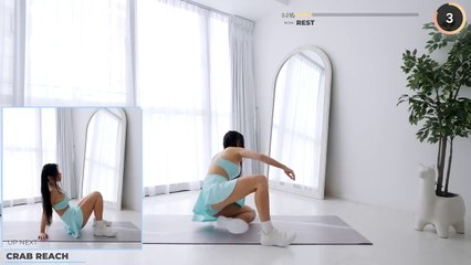 Upper Body & Tight Core Workout - 10 Min No Equipment