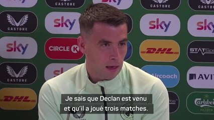 Irlande - Coleman n'en veut pas aux "Irlanglais" Rice et Grealish