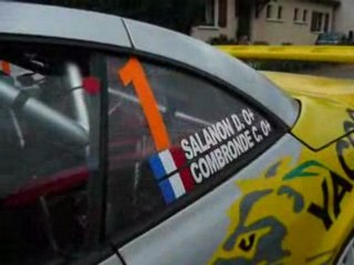 salanon peugeot 307WRC rallye de charbonnieres 2008