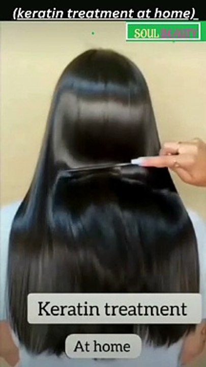 "DIY Keratin Treatment at Home for Smooth, Shiny Hair