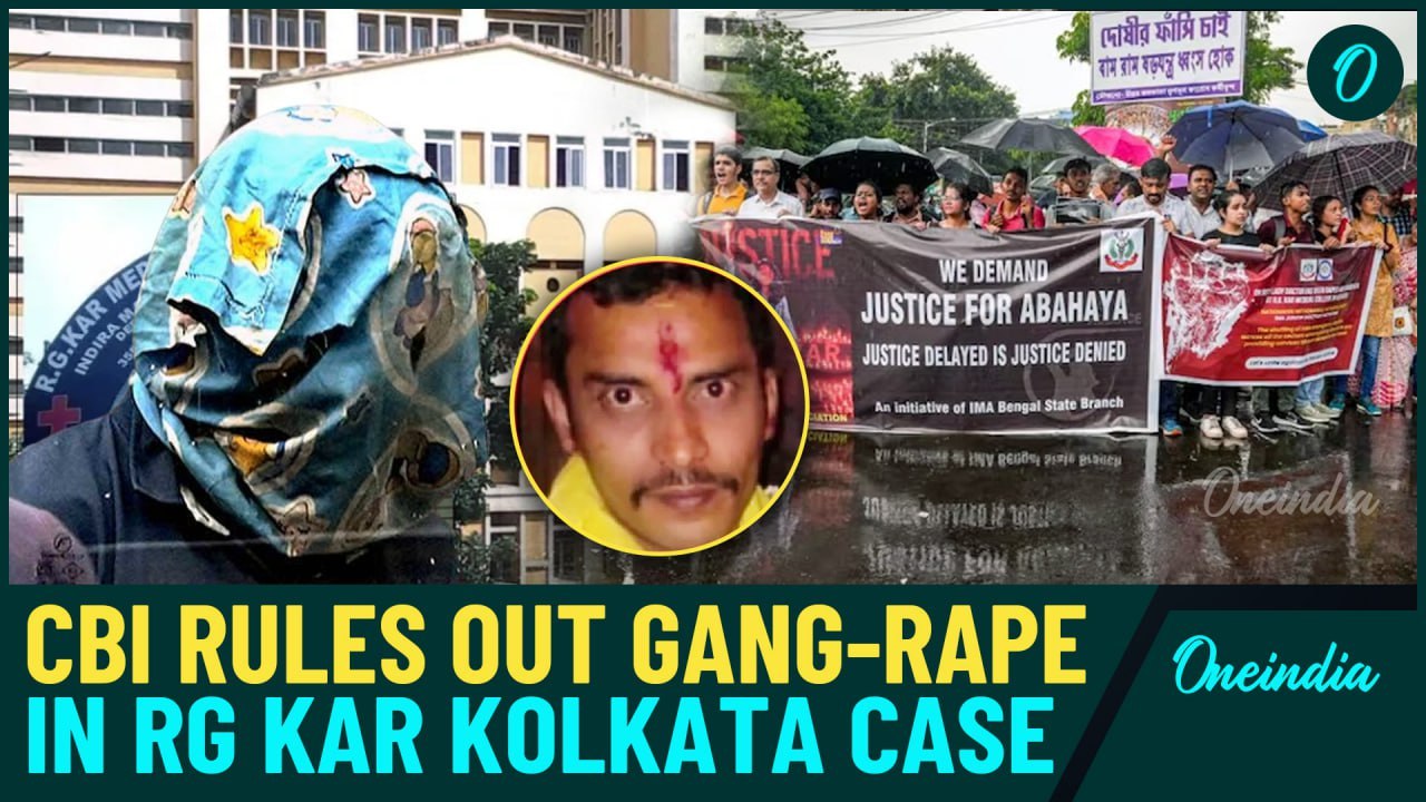 Kolkata RG Kar Hospital Case: CBI Claims No Gang-Rape Took Place ...