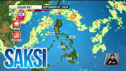 Malalakas na pag-ulan, mababawasan ngayong weekend | Saksi