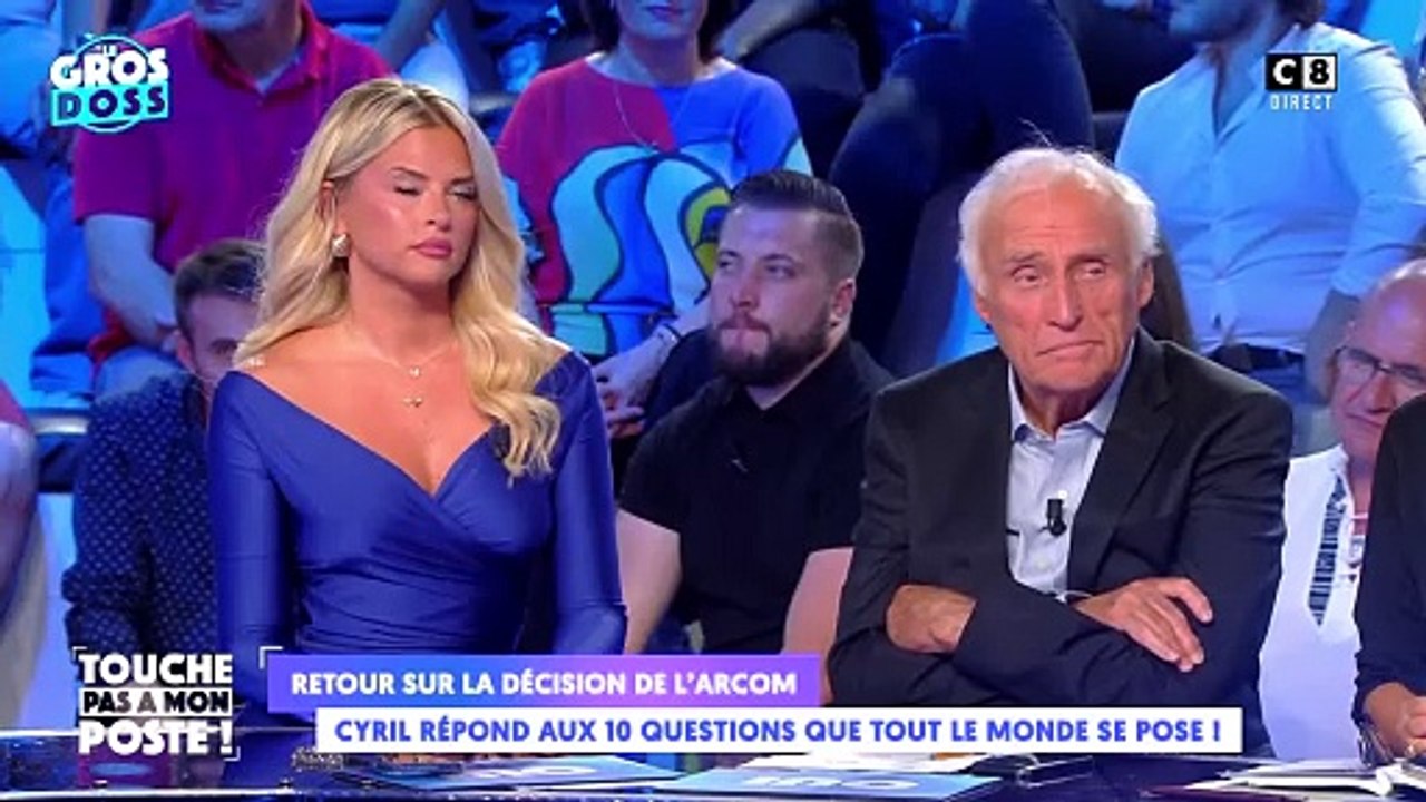 "L'Arcom a mis en place un truc" : Cyril Hanouna affirme qu'il est possible de faire des signalements au gendarme de l'audiovisuel via X