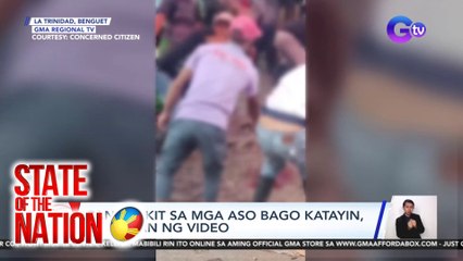Pananakit sa mga aso bago katayin, nakunan ng video | SONA