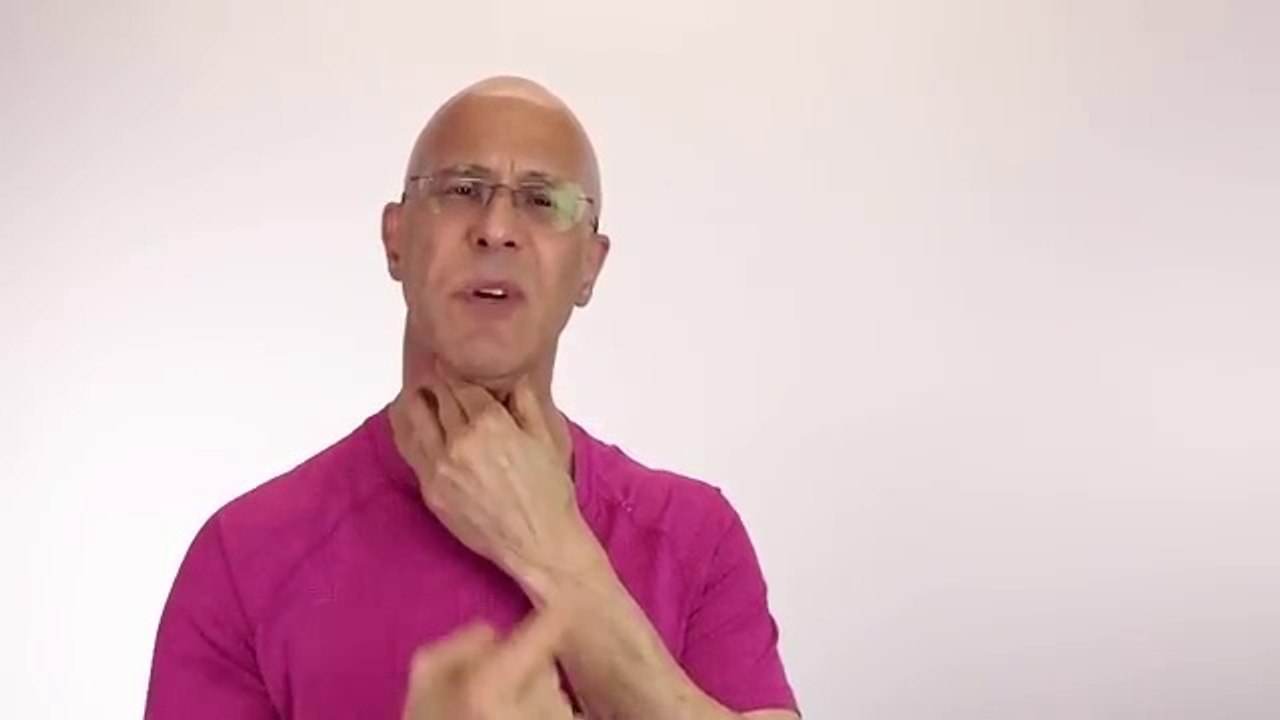 ]Defined Jawline & Remove Double Chin (Effective Home Exercises) | Dr. Mandell