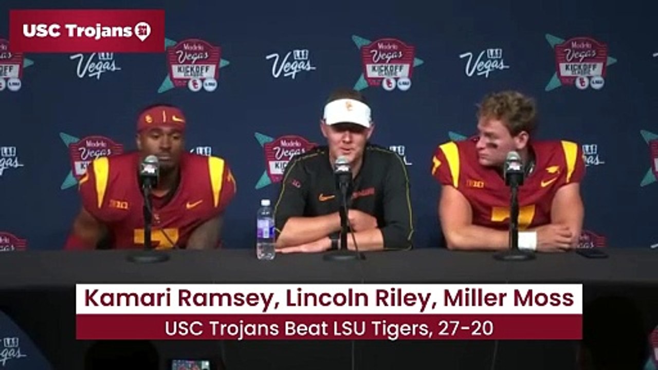 USC Trojans' Lincoln Riley Confident in 'Warrior' Woody Marks Before Winning Touchdown