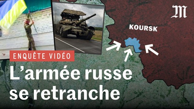 Comment l’armée russe tente de limiter la progression ukrainienne à Koursk