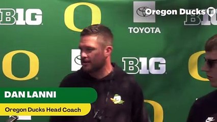 Oregon Ducks Coach Dan Lanning Ahead of Boise State Game