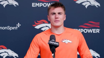 Broncos QB Bo Nix on Earning Trust from Teammates: 'I Hope It's Now'