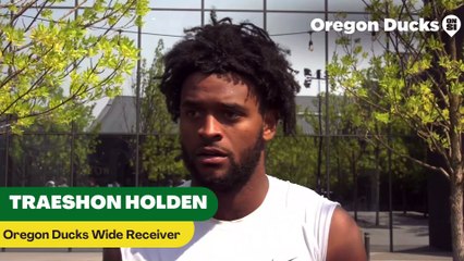 Oregon Ducks Traeshon Holden Ahead of Boise State Game