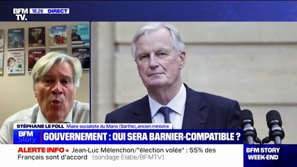 Stéphane Le Foll (maire socialiste du Mans): "La direction du Parti socialiste est à la remorque de ce que décide la France insoumise"