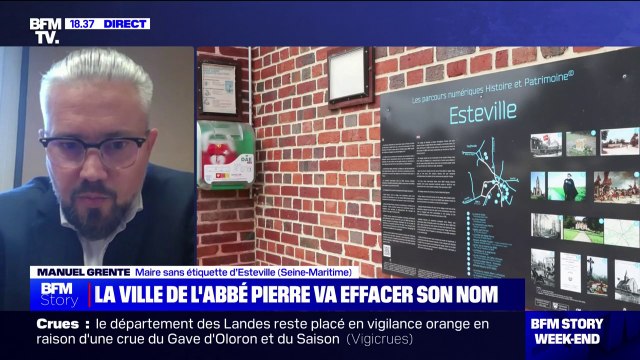 Je salue le mouvement Emmaüs pour les décisions qu'ils ont prises : Le maire d'Esteville (Seine-Maritime) s'exprime sur la fermeture du lieu de mémoire dédié à l'abbé Pierre