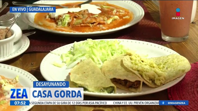 Nallely Medina desayuna en Casa Gorda, en Guadalajara, Jalisco