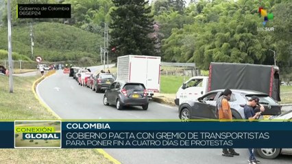 Conexión Global 06-09 Gobierno de Colombia logra acuerdo con transportistas