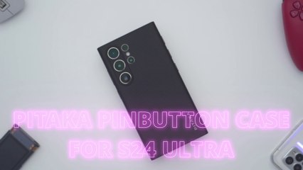 Extra Buttons + MagSafe! Pitaka Pinbutton S24 Ultra Case!