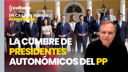 Editorial Luis Herrero: Feijóo pacta con sus barones reclamar a Sánchez 18.000 millones de fondos europeos