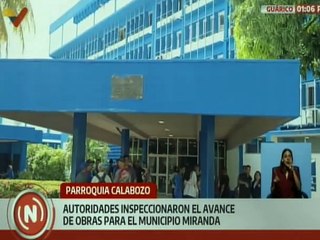 Guárico | Autoridades gubernamentales inspeccionaron avance de obras públicas en el mcpio. Miranda