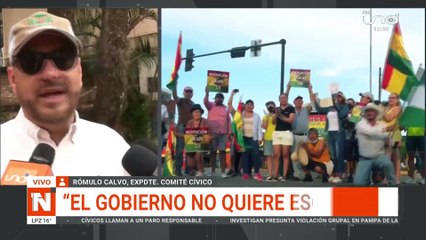 Rómulo Calvo: "Los bolivianos están disconformes con los resultados del Censo"