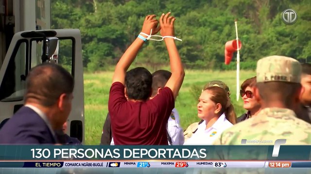 Deportan a 130 migrantes de India que ingresaron a Panamá de forma irregular por la selva del Darién
