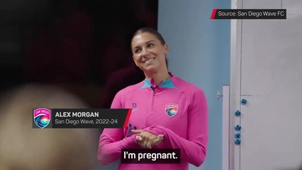 Alex Morgan announces retirement and pregnancy to team-mates